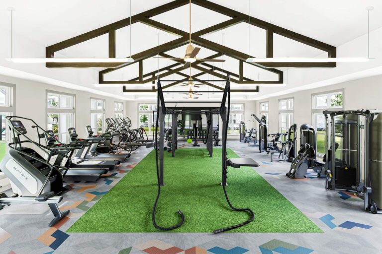 Fitness center at Cypress Creek